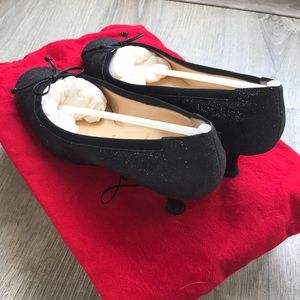 Christian Louboutin Glitter Black heels